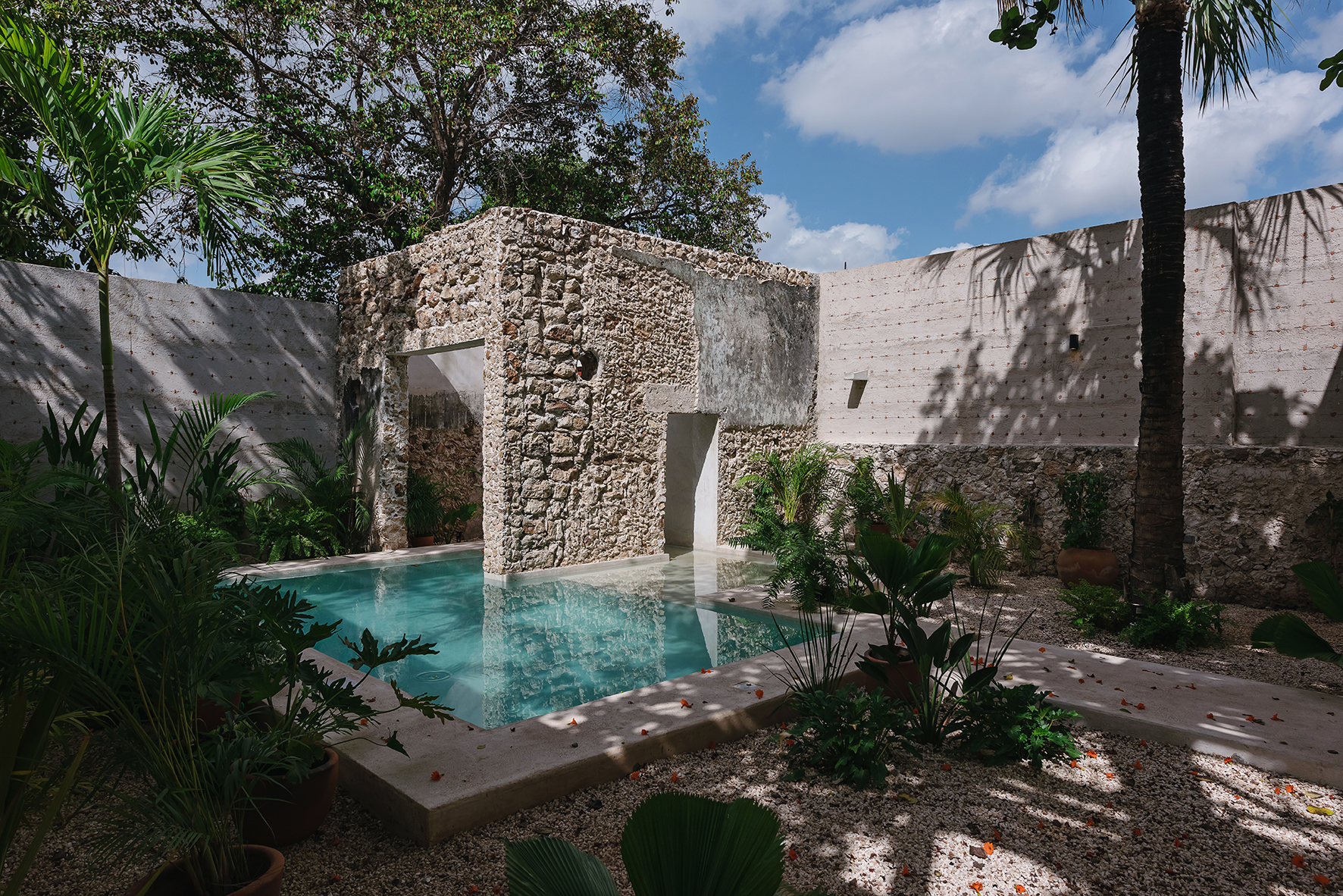 Alberca casa Merida Centro