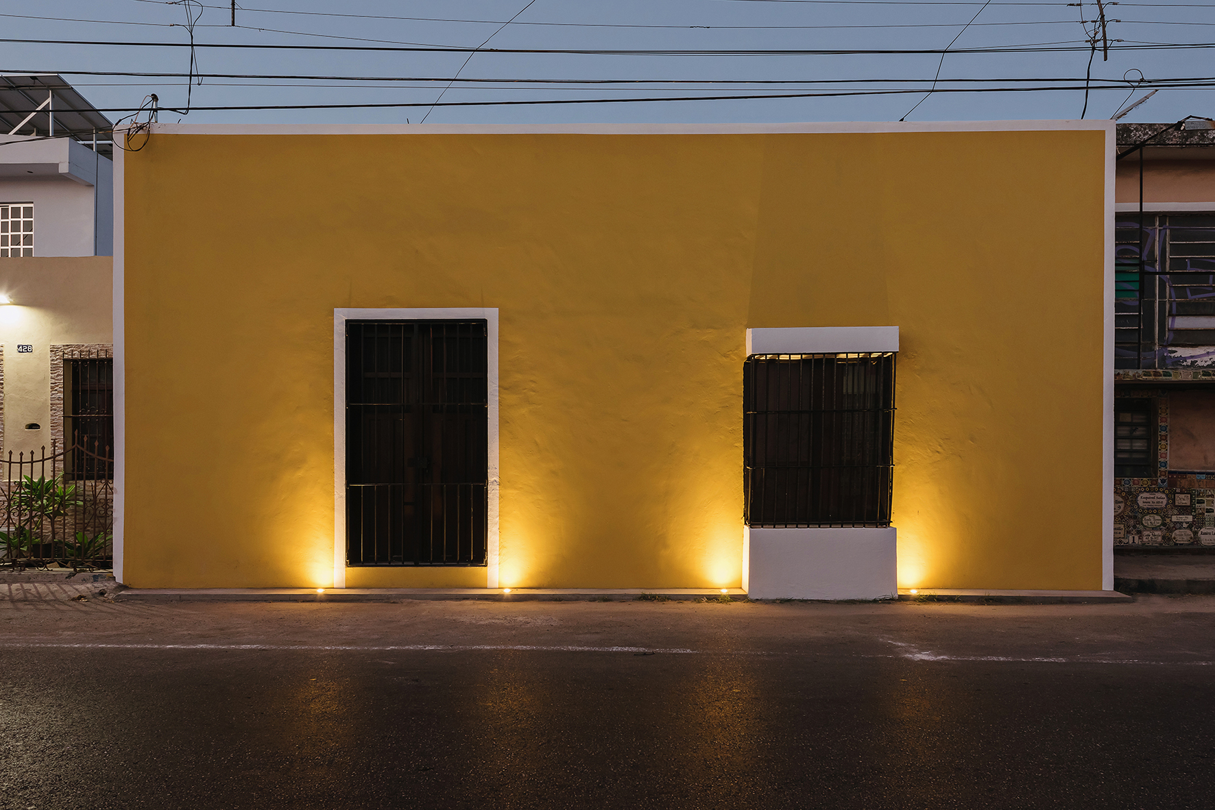 Fachada casa Merida Centro